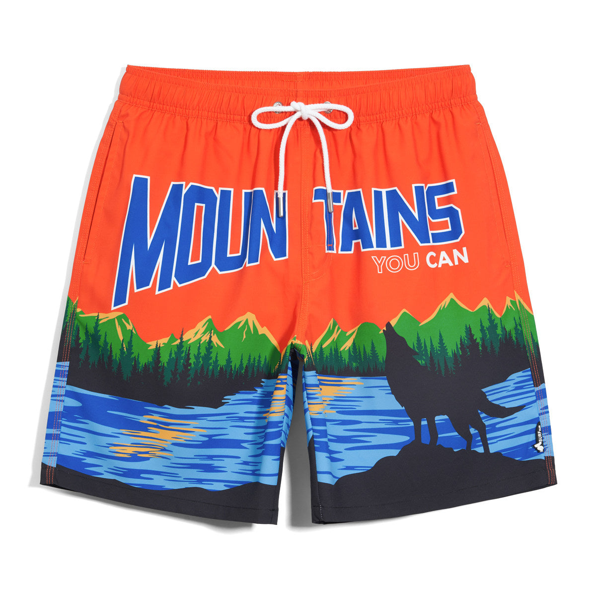 Beach pants men's gentle pink casual loose shorts