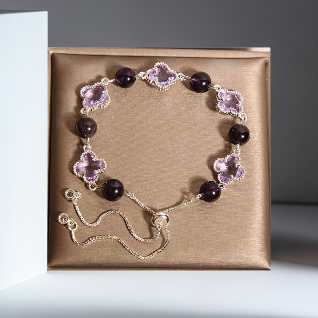 Dreamy Natural Amethyst Bracelet