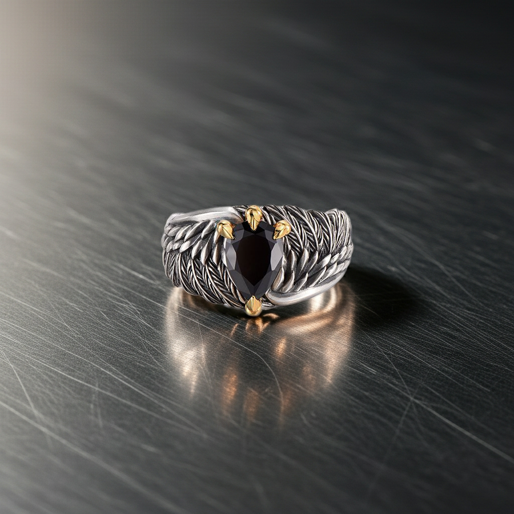 Feathered Artistry Ring