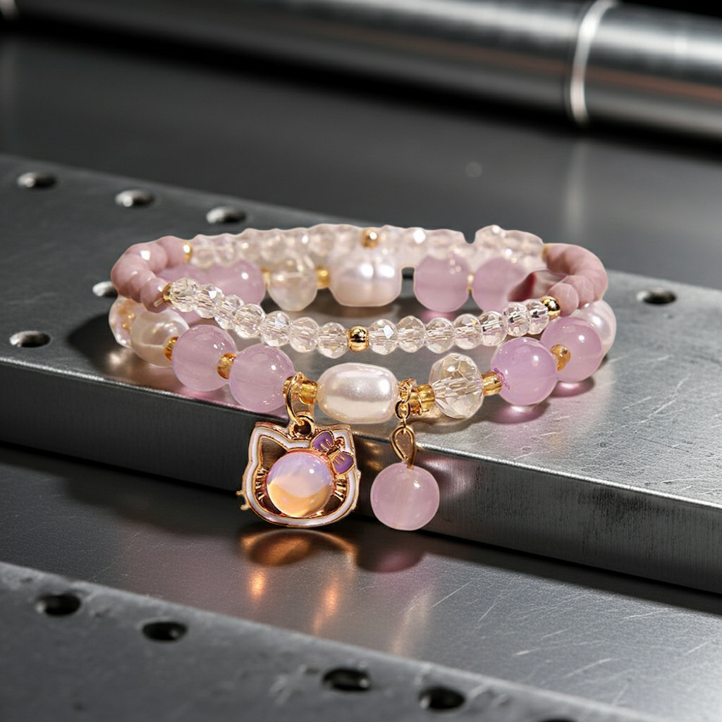 Shimmer Pink Bracelet