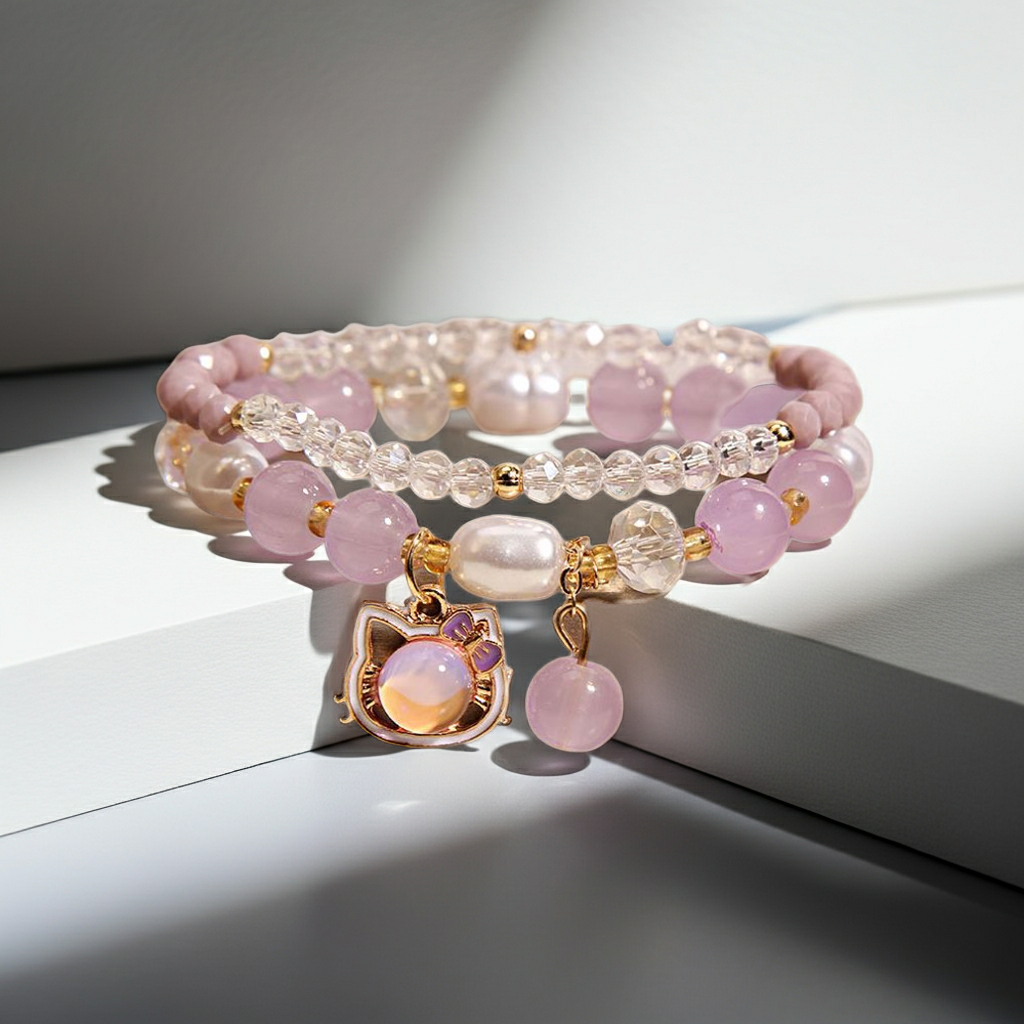 Shimmer Pink Bracelet