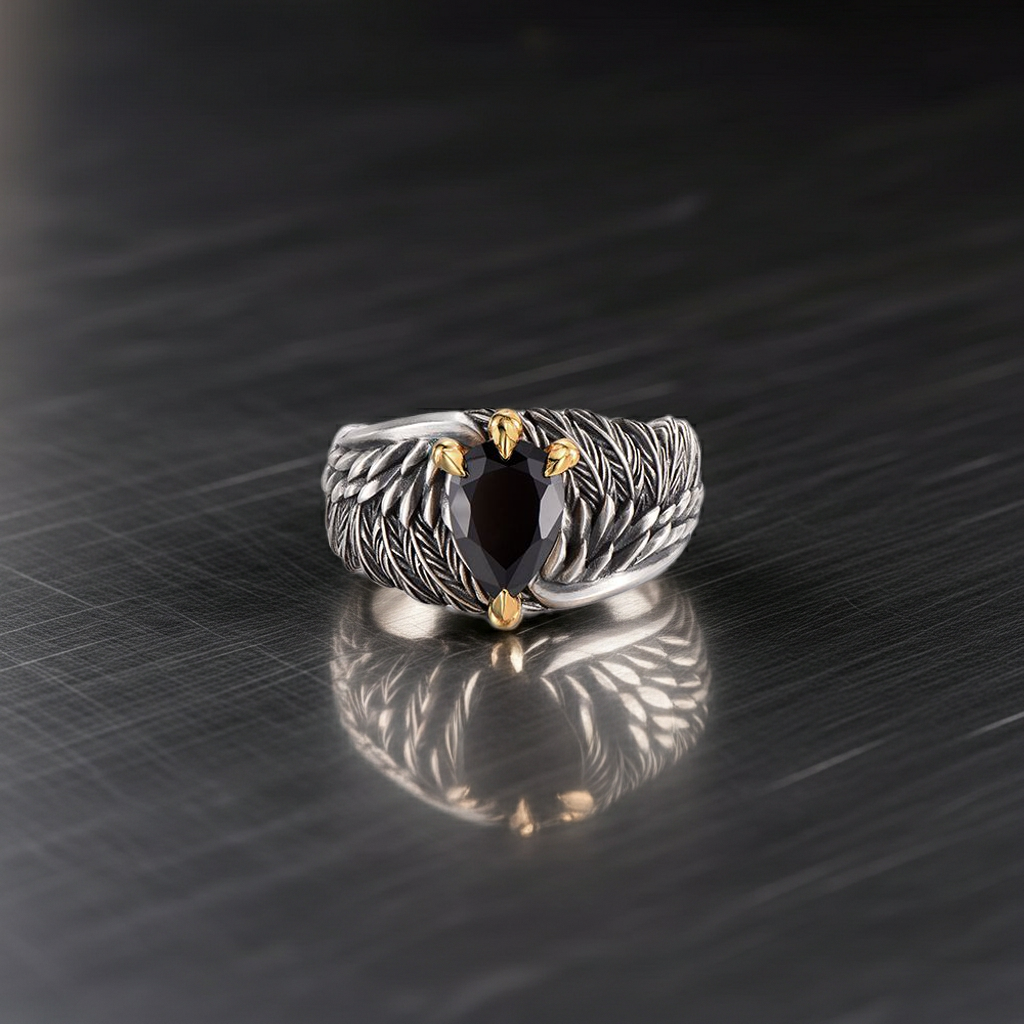 Feathered Artistry Ring