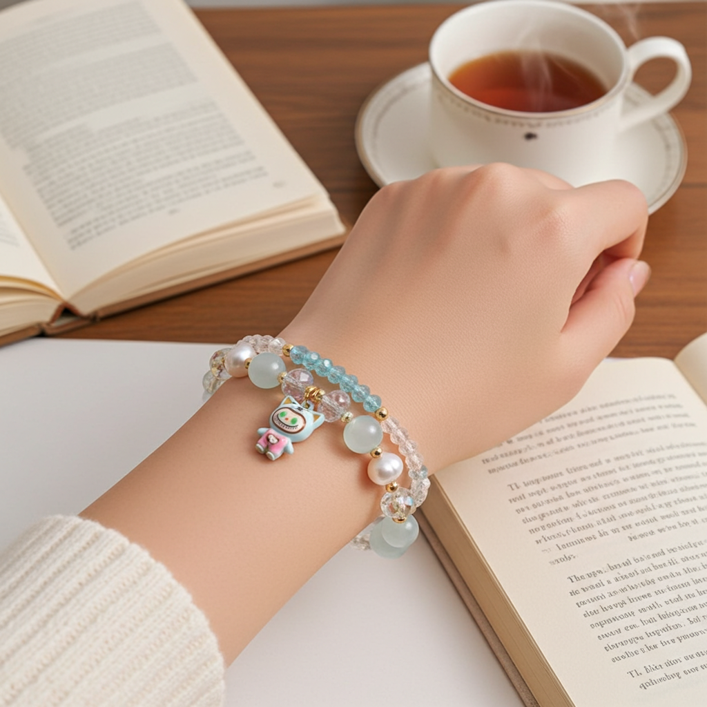 Shimmer Pink Bracelet