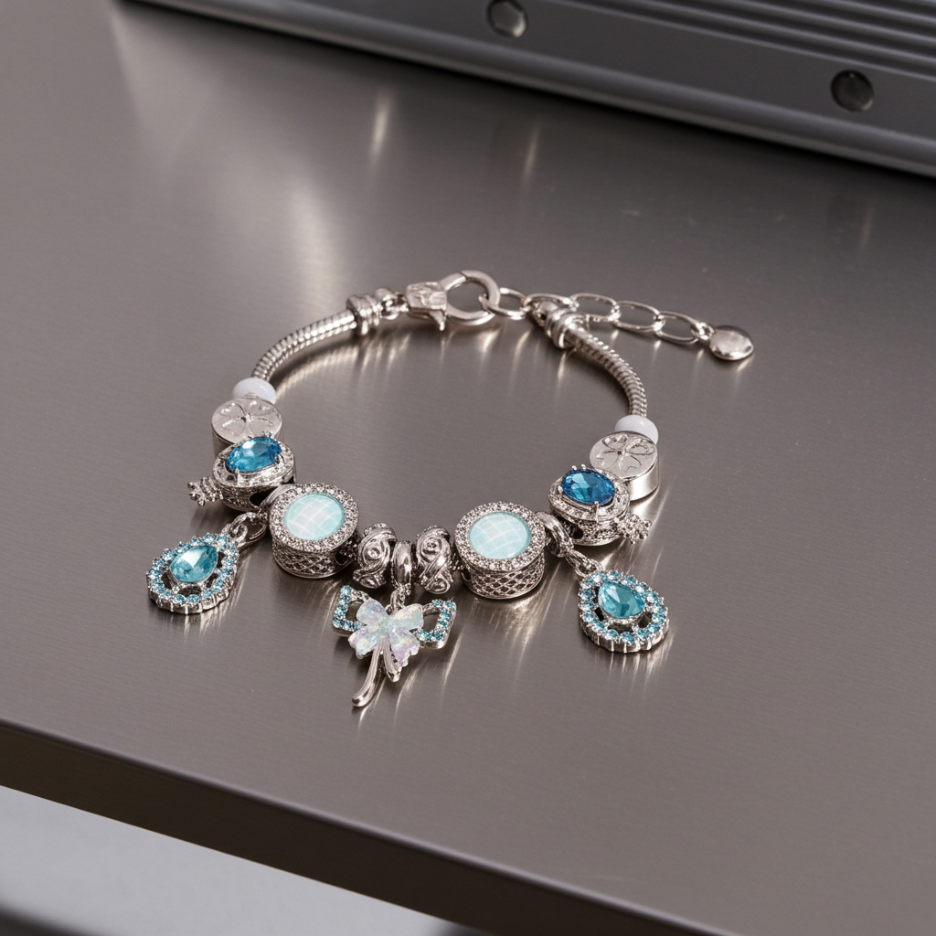 Purple Wristband Seamlessly Blend Bracelet