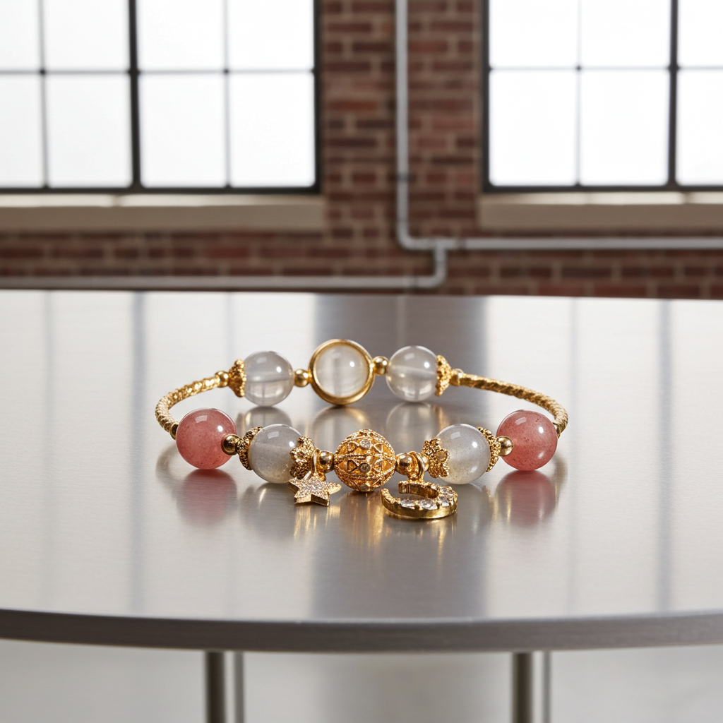 Moonstone Crystal Bracelet