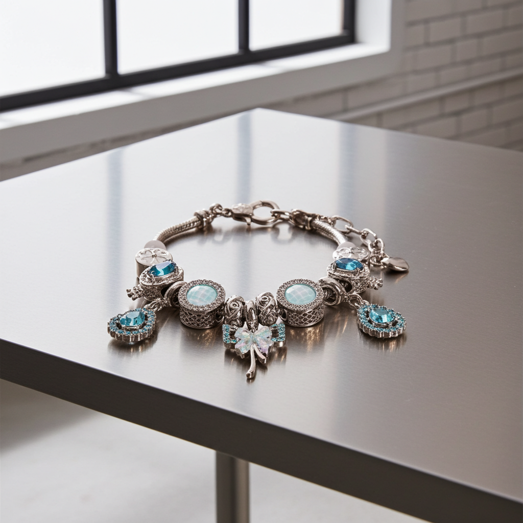 Purple Wristband Seamlessly Blend Bracelet