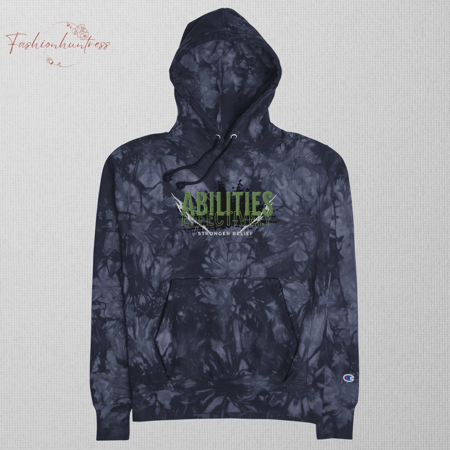 Unisex Champion tie-dye hoodie