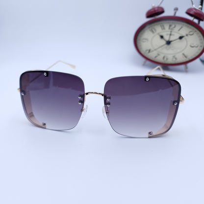 Studded Aviator Sunglasses