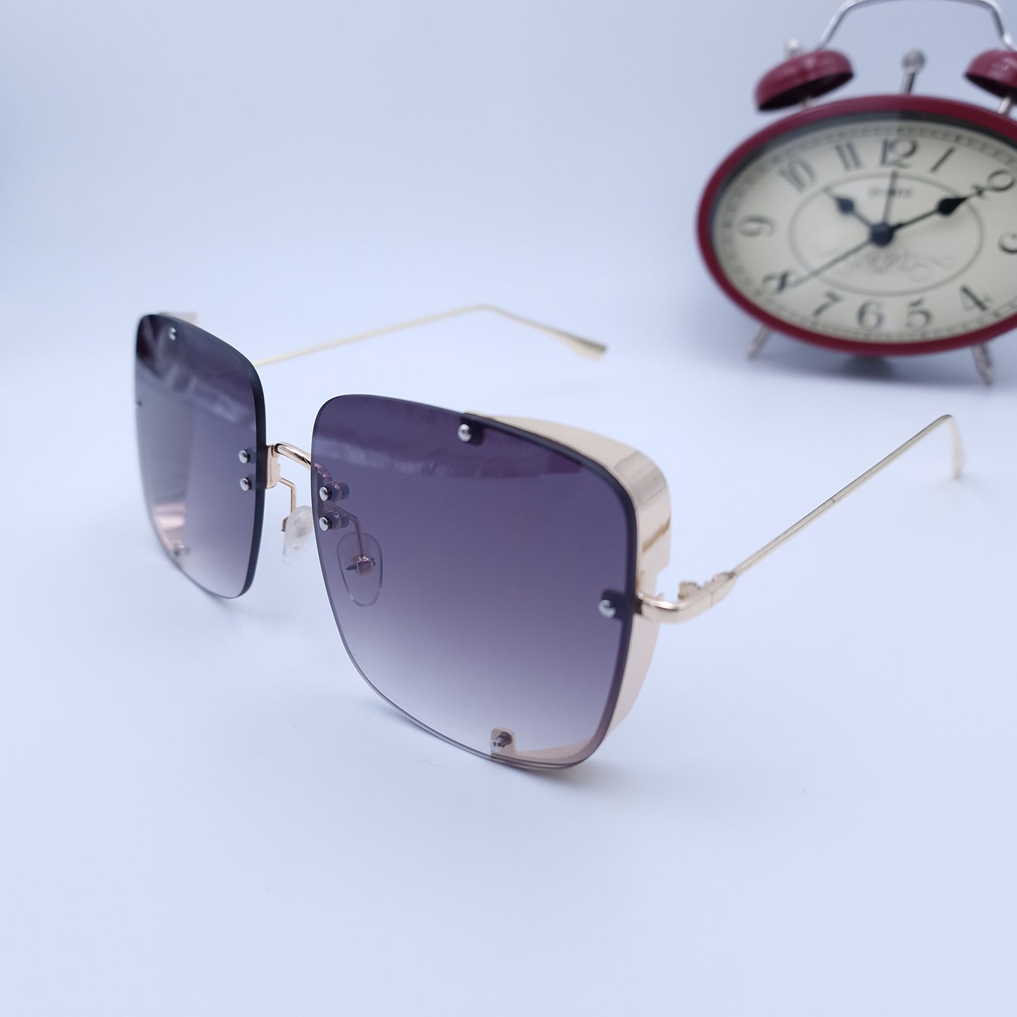 Studded Aviator Sunglasses