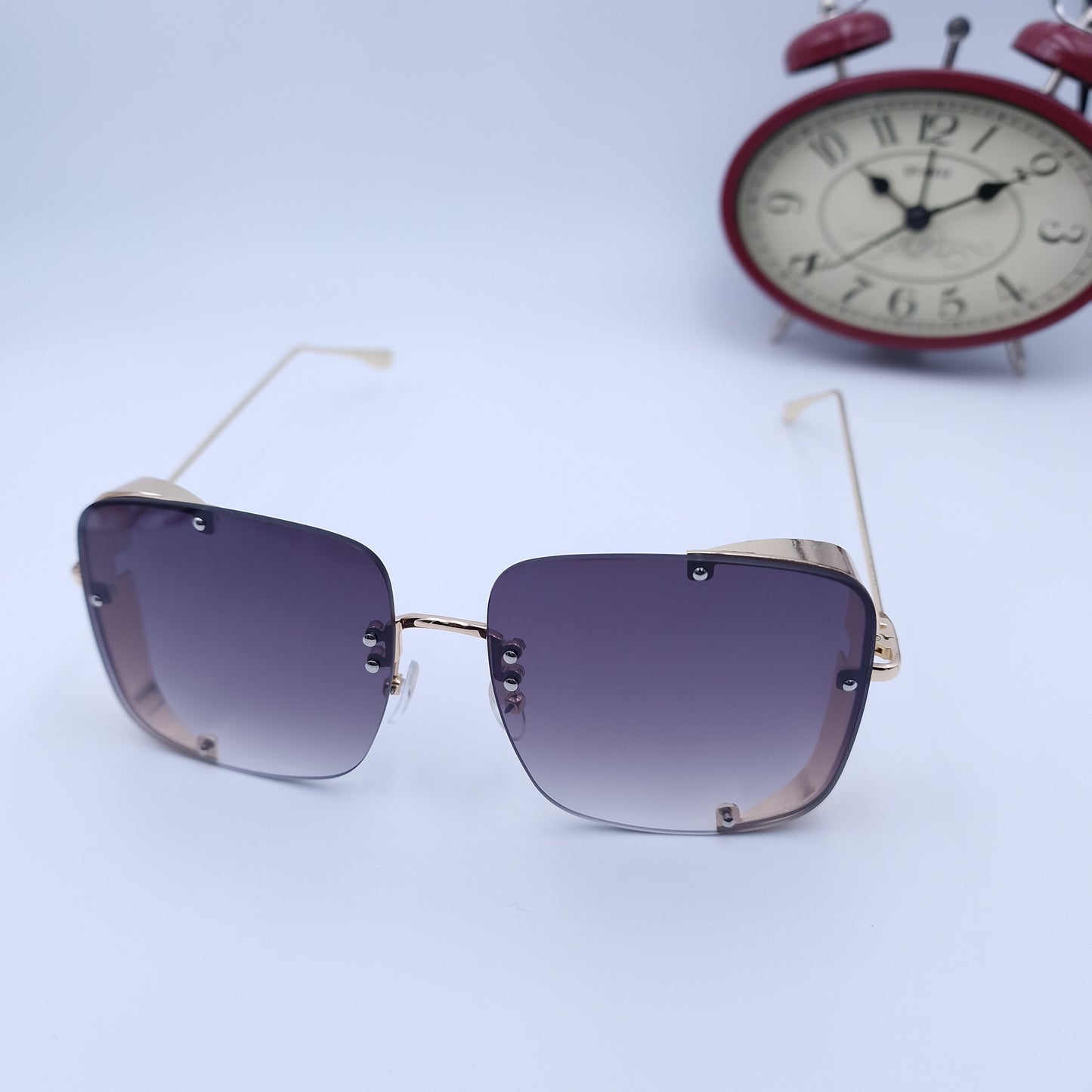 Studded Aviator Sunglasses