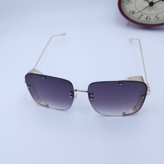 Studded Aviator Sunglasses