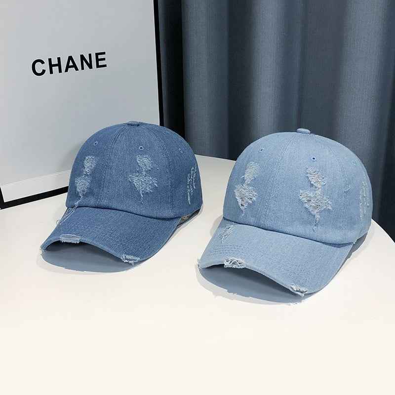 Denim tongue Baseball cap unisex Face Cap