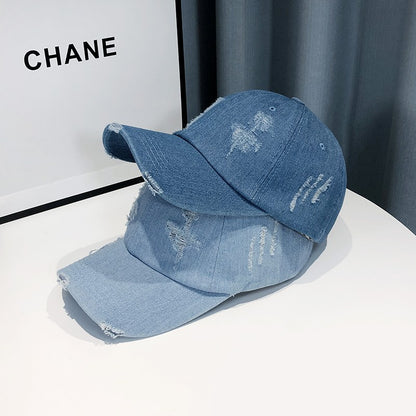 Denim tongue Baseball cap unisex Face Cap