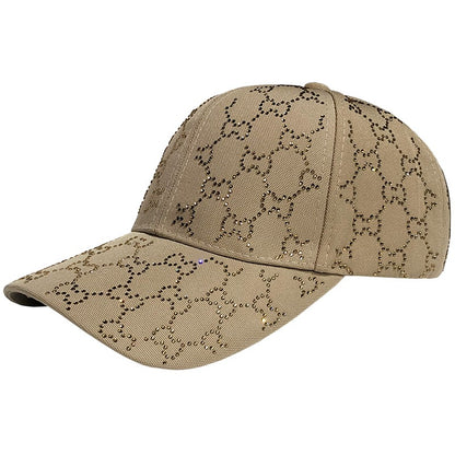 Water Diamond Baseball Hat Tongue Hat Face Cap