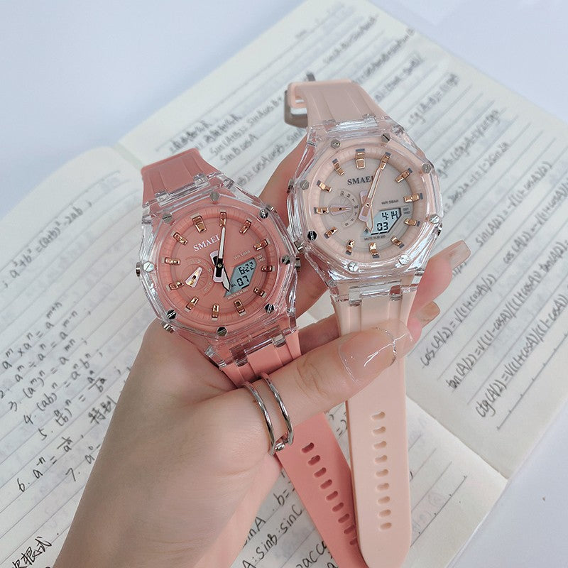 Femail Watch for women's model luxury electronic waterproof Wristwatches