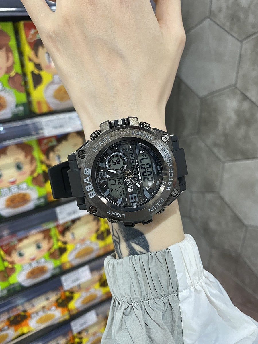 New Concept Unisex Watch Electronic Trendy Big dial Sports Wristwatches