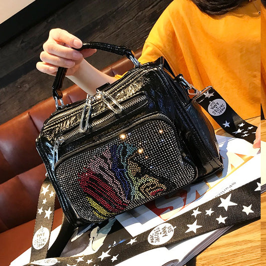 Shoulder bag women's crossbody bag multi-purpose hand bag