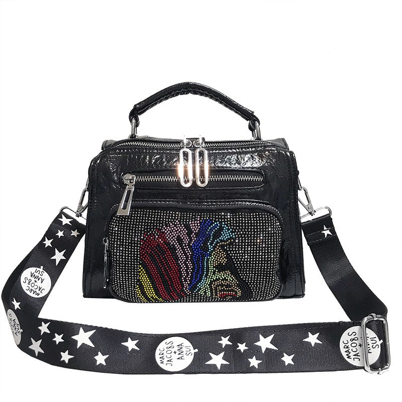 Shoulder bag women's crossbody bag multi-purpose hand bag