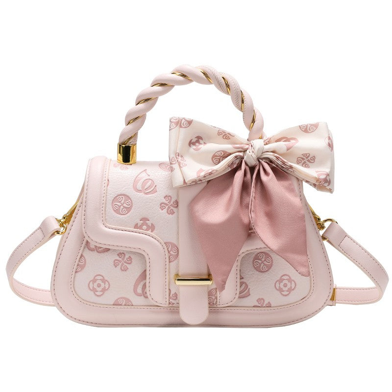 Bowtie Pink crossbody bag