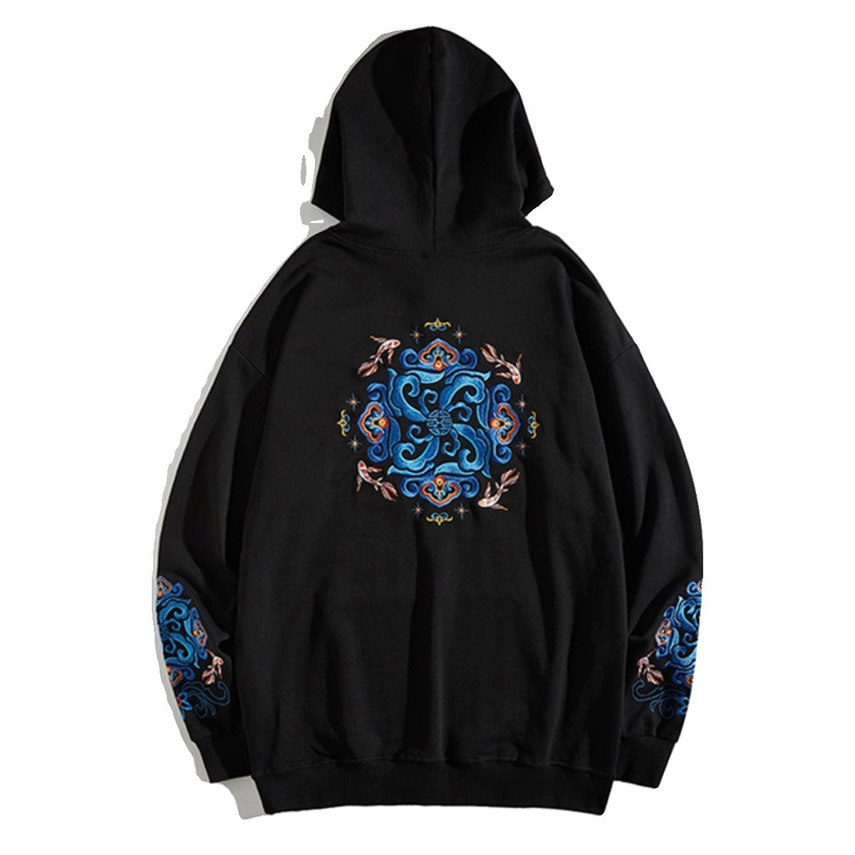 Embroidery Hooded Sweater Men's Hoodies