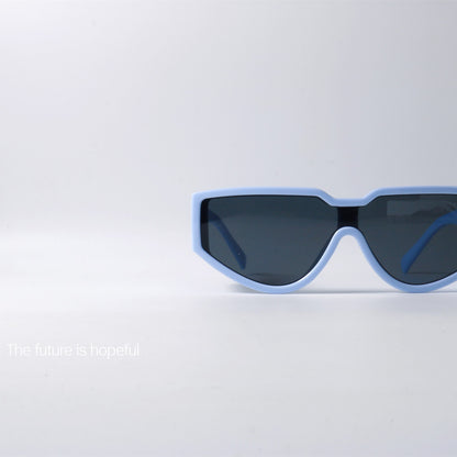 Niche ice one-piece sunglasses