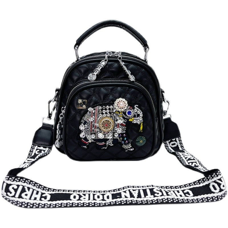 Advanced Embroidered Diamond Women's Bag