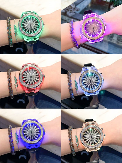 Neutral Watch Large dial Luminous Women's Wristwatch