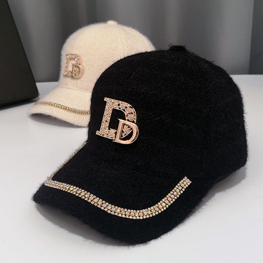 Warm Black Hat Trendy Baseball D Hat