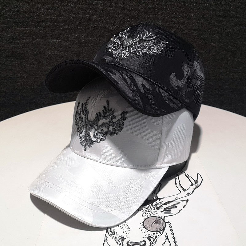 Baseball cap trendy Casual baseball caps wide-brim sunshade hats