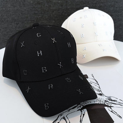 Version British Letters Versatile Hat Trendy Brand Peaked Baseball Hat