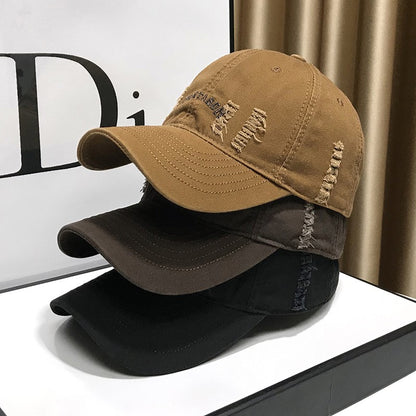 Casual soft-top baseball cap for men and women