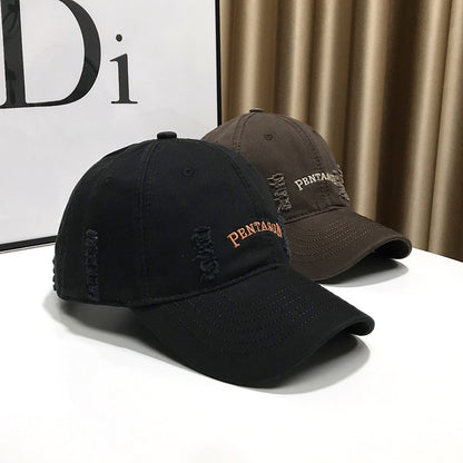 Casual soft-top baseball cap for men and women