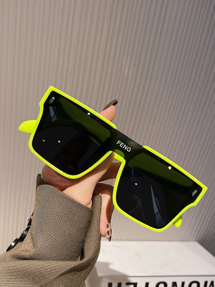 Trendy punk unisex street sunglasses