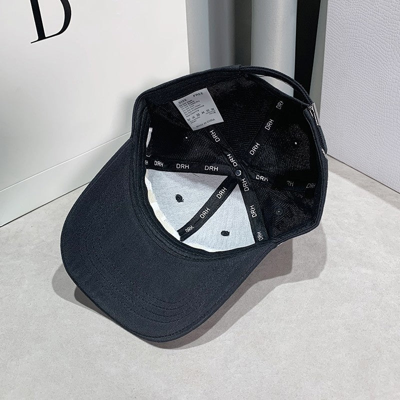 Letters Wide Brim Baseball Cap