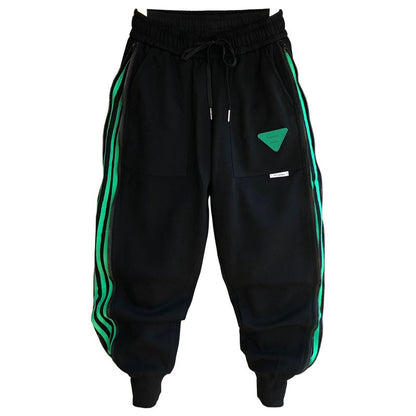 Zipper Versatile Casual Pants Feet Sports Sweatpants