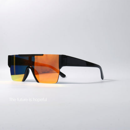 Cyberpunk One Piece Sunglasses UV400 Anti-UV