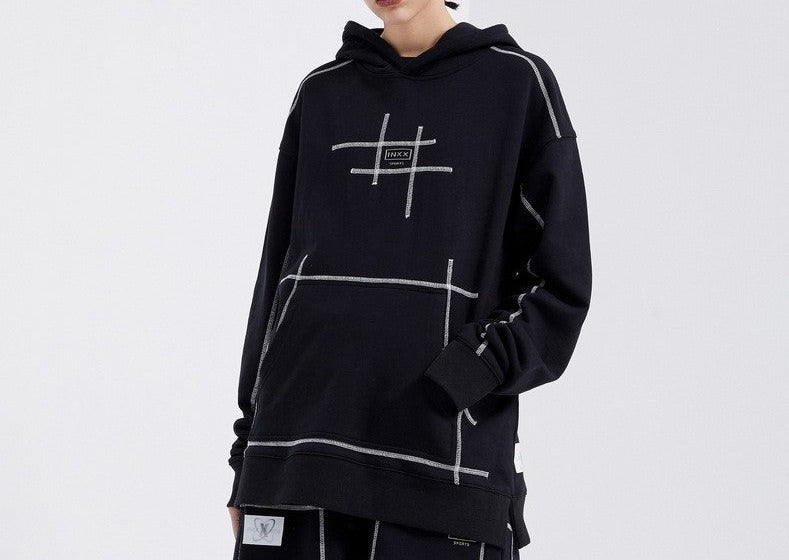 Street style oversize top Pocket Sweatshirt