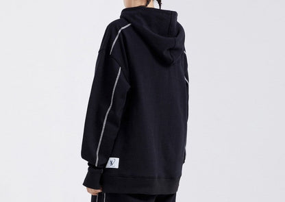 Street style oversize top Pocket Sweatshirt