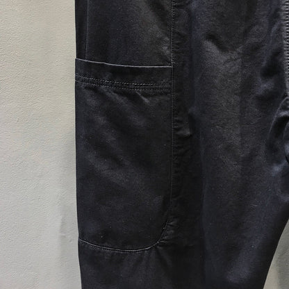 Men's cotton black pants