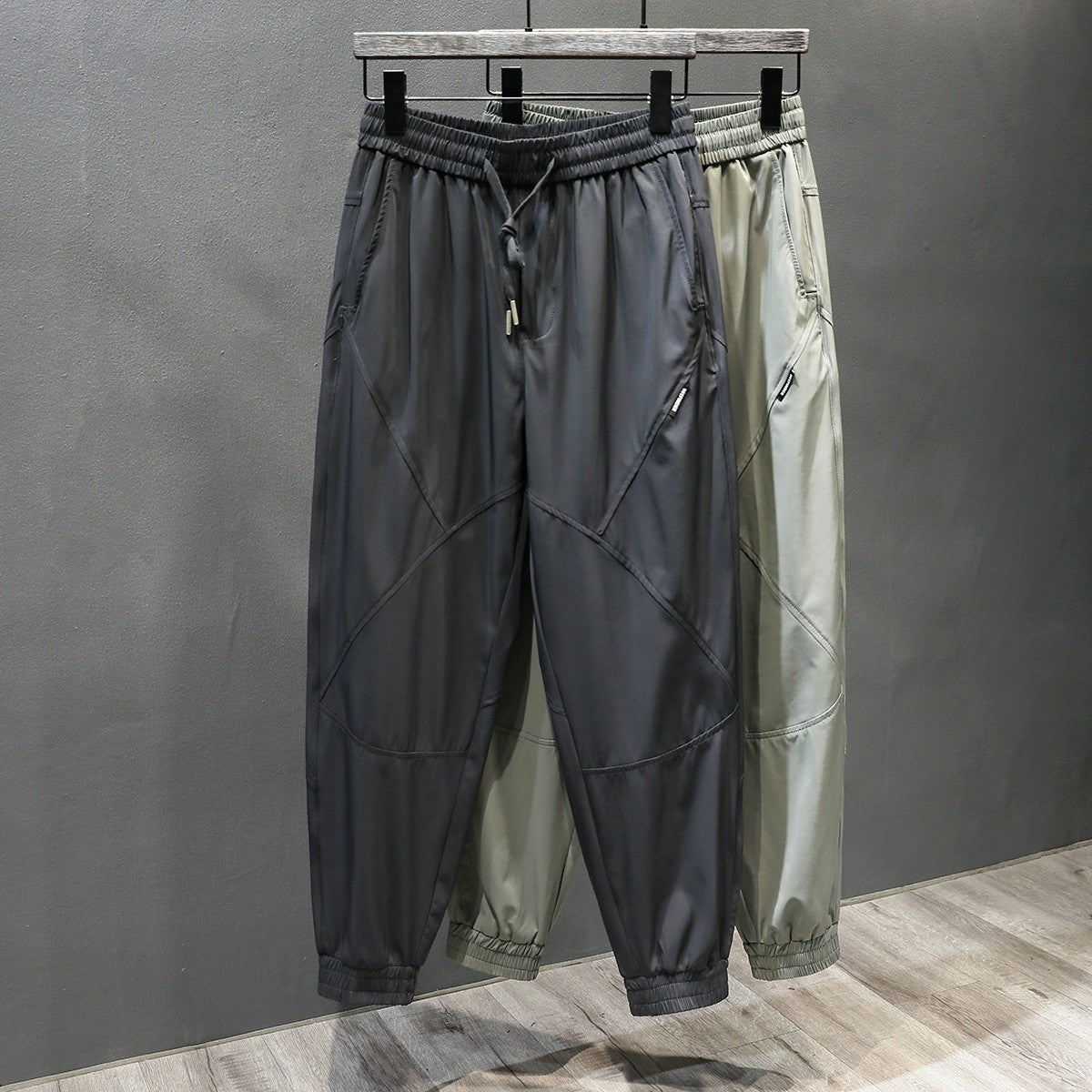 Thin elastic quick joggerpant