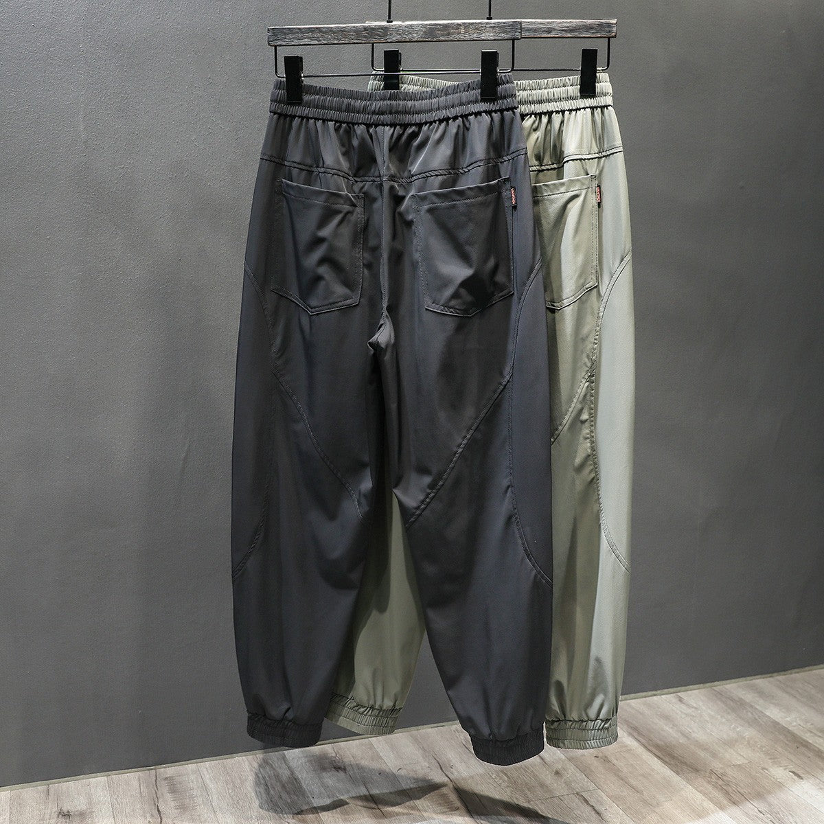 Thin elastic quick joggerpant