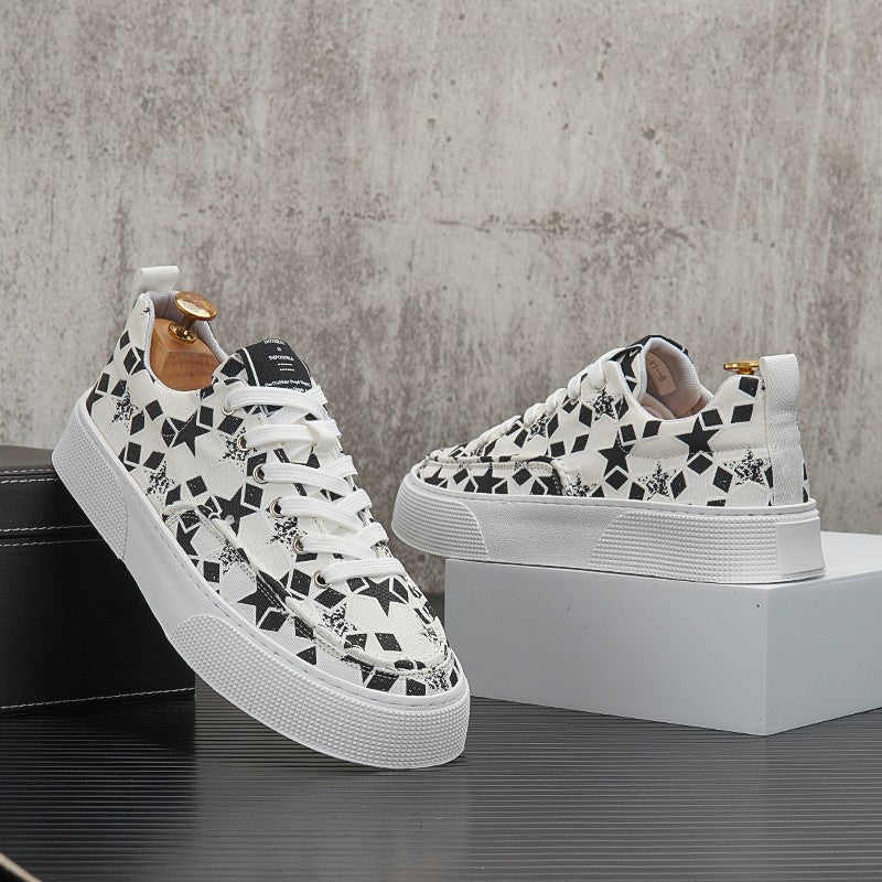 Shoes Summer Breathable Thin Canvas  For Men