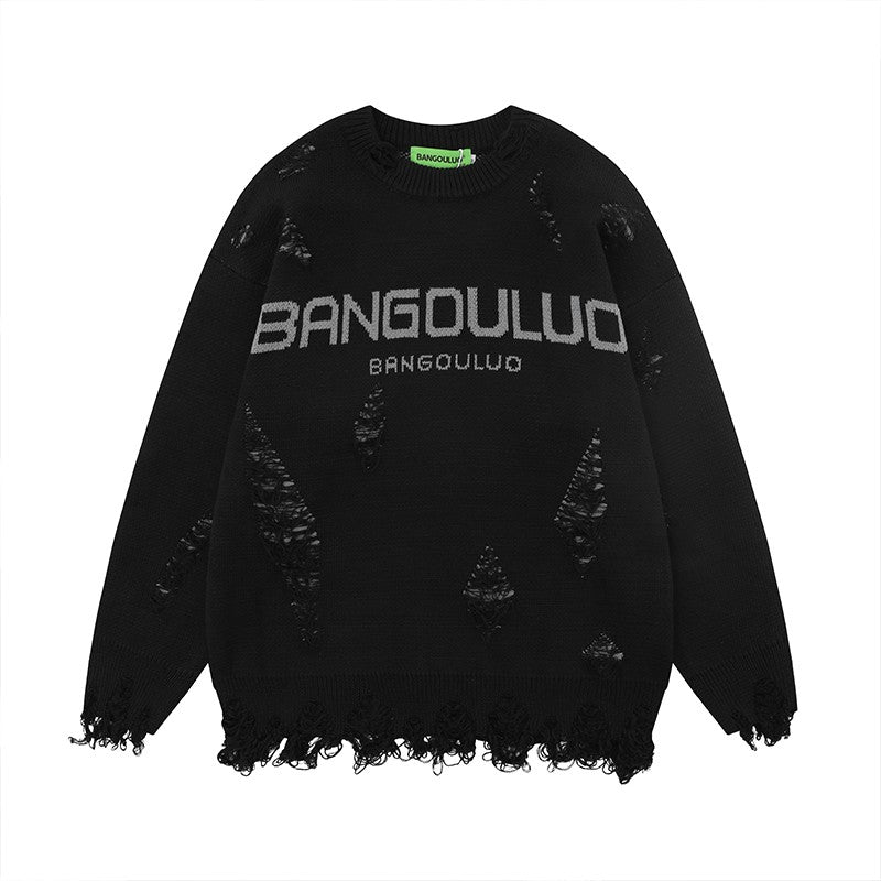 Trendy oversized graphic sweatshirt