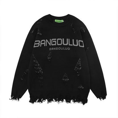 Trendy oversized graphic sweatshirt