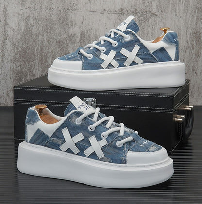 Jeans Men's Canvas Shoes Sneakers