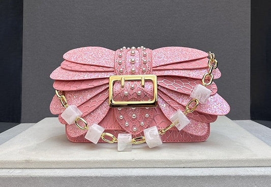Butterfly Small Mini Square Bag