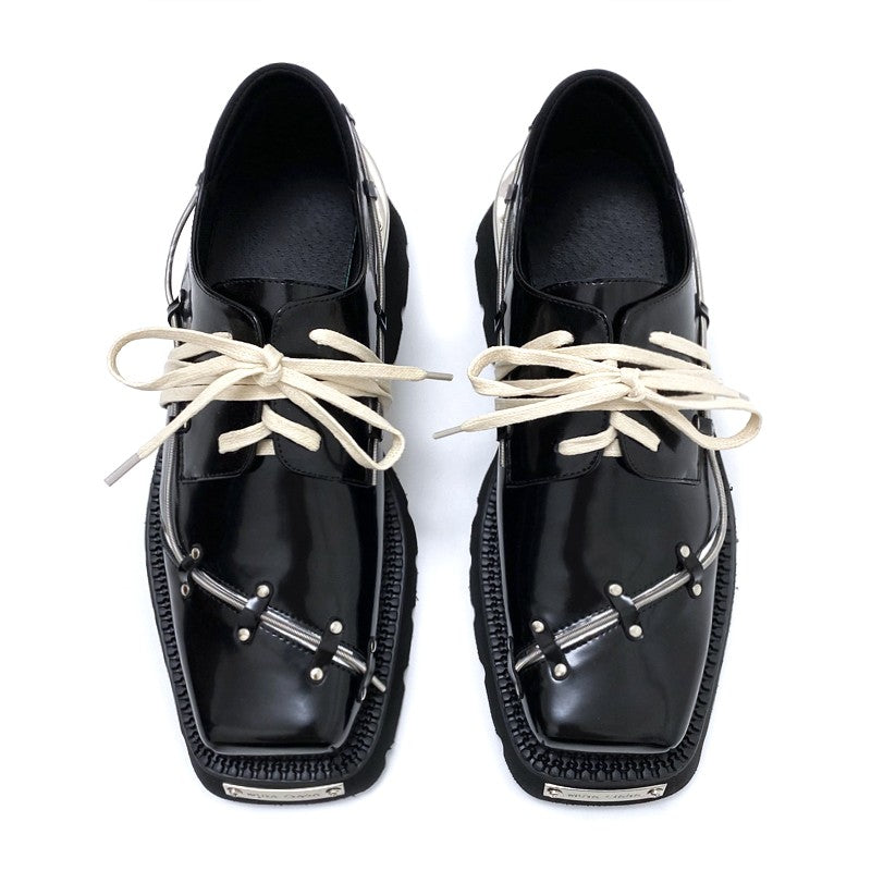 Rope feel Derby men's shoes cool and trendy