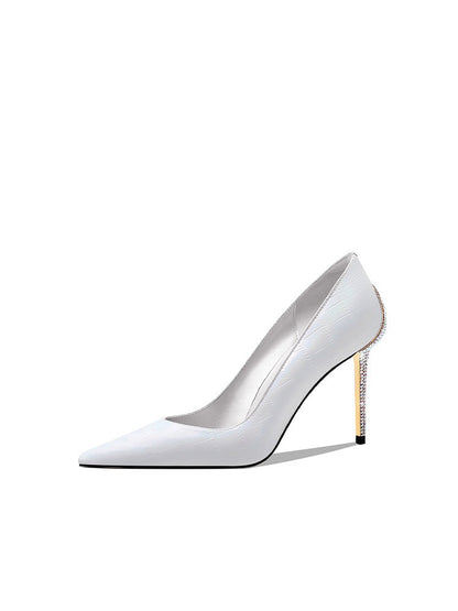 Fashion-forward street style heels Elegant party pumps