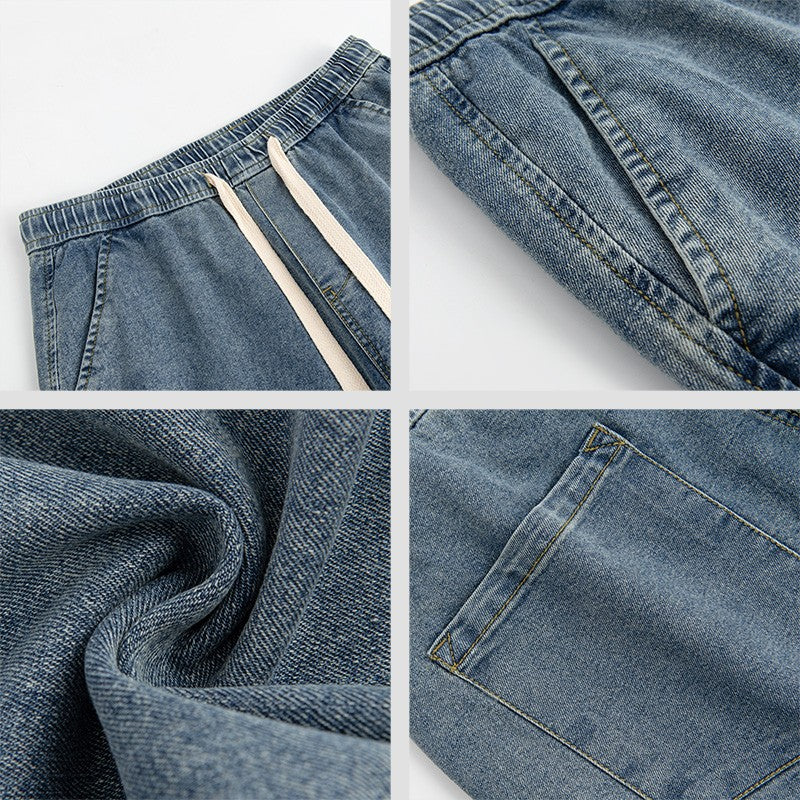 new winter straight pants light jeans