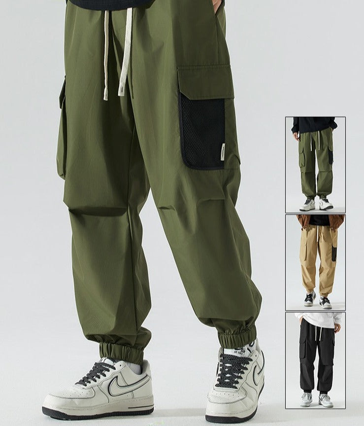 ashion-forward baggy trousers